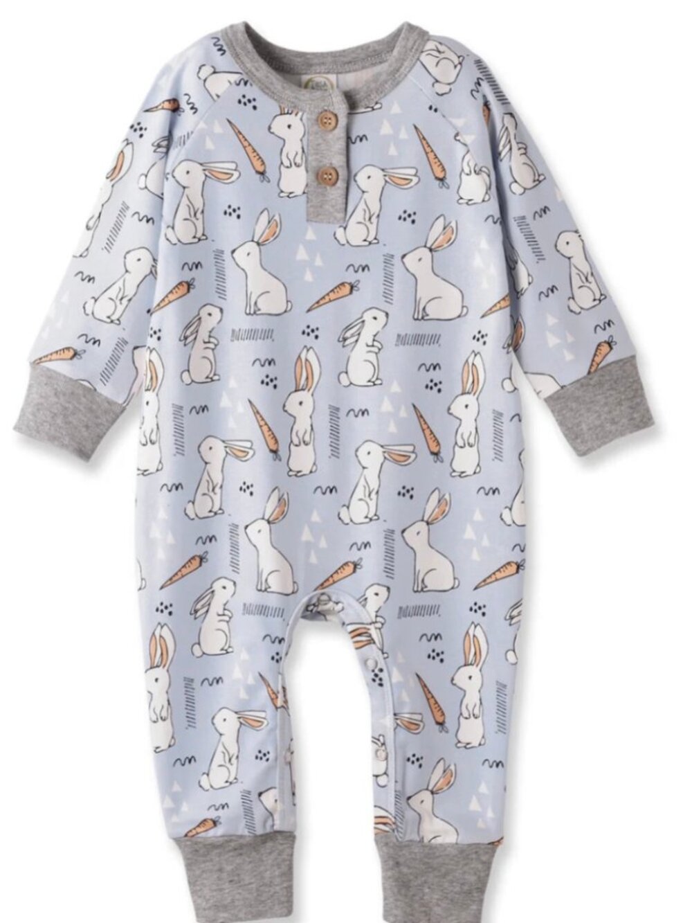 Tesa Babe - Cottontail Crew Henley Romper
